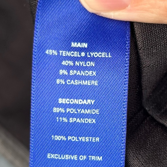 Kit & Ace Mulberry Cashmere Blend Trousers, Size 8 - Picture 11 of 11